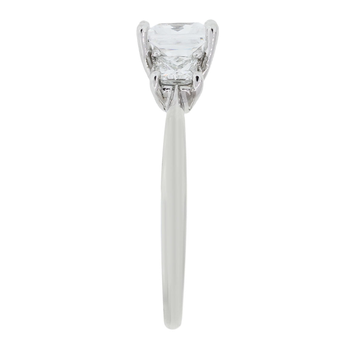 Ritani 18k White Gold 0.38ctw Diamond Engagement Ring