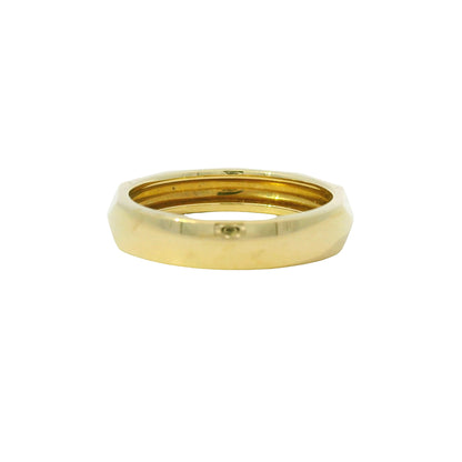 Gabriel & Co. 14K Yellow Gold Faceted Wide Ring