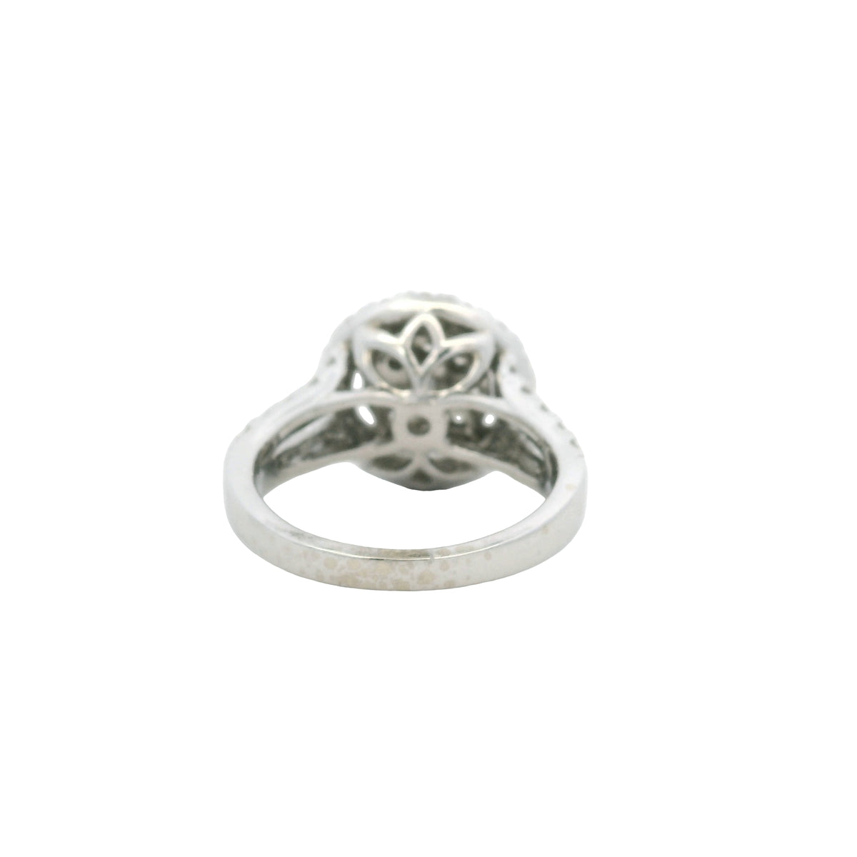 Effy 18K Gold Natural Round Brilliant Diamond Cluster Halo Ring