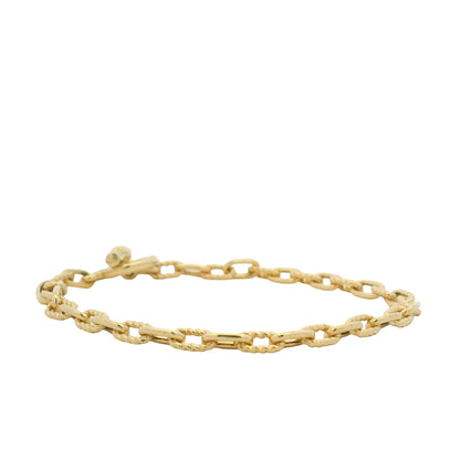 David Yurman 18K Yellow Gold Madison® Pavé Diamond Toggle Chain Bracelet