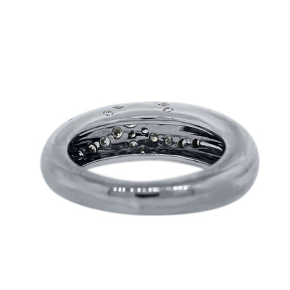 Chaumet 18k White Gold Diamond Ring