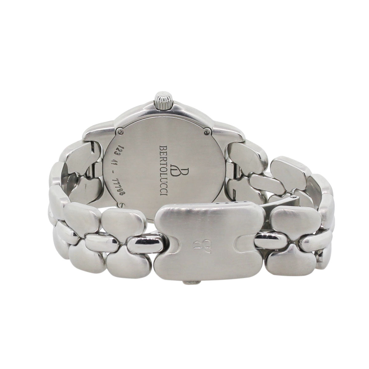 Bertolucci 123 41-77798 Pulchra Sterling Silver Mid Size Ladies Watch