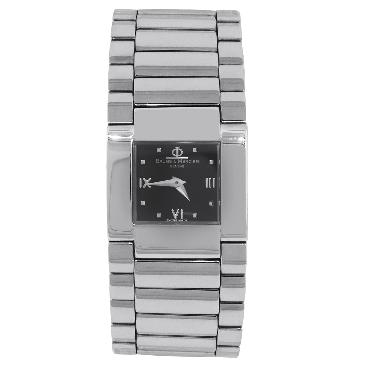 Baume & Mercier Catwalk Mini Stainless Steel Black Dial Watch
