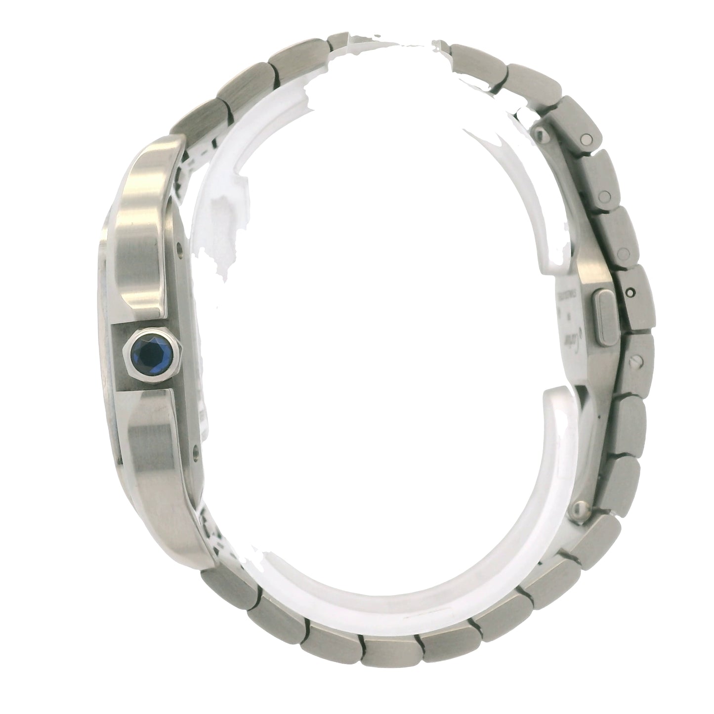 Cartier Santos Stainless Steel Medium Model 33mm Watch