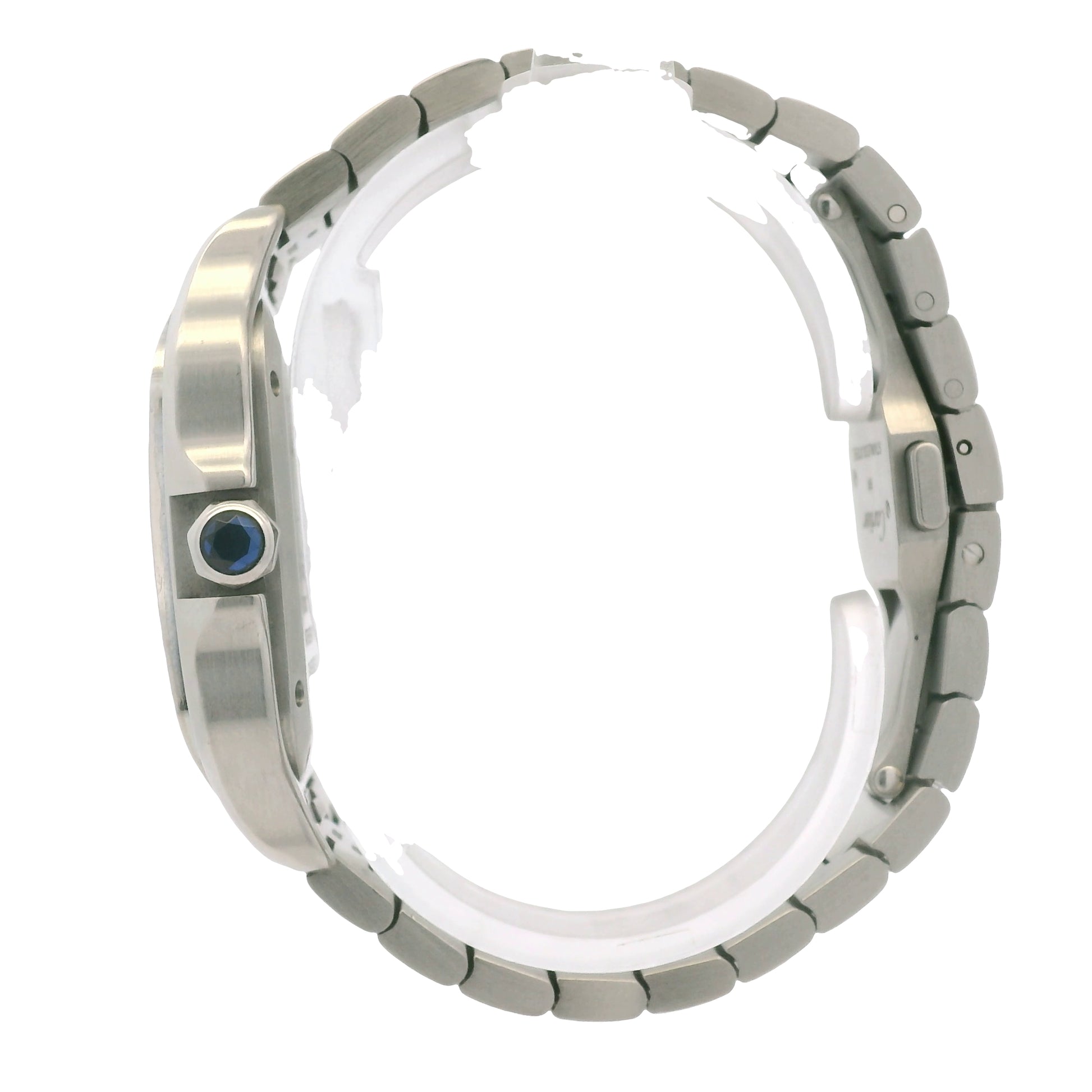 Cartier Santos Stainless Steel Medium Model 33mm Watch