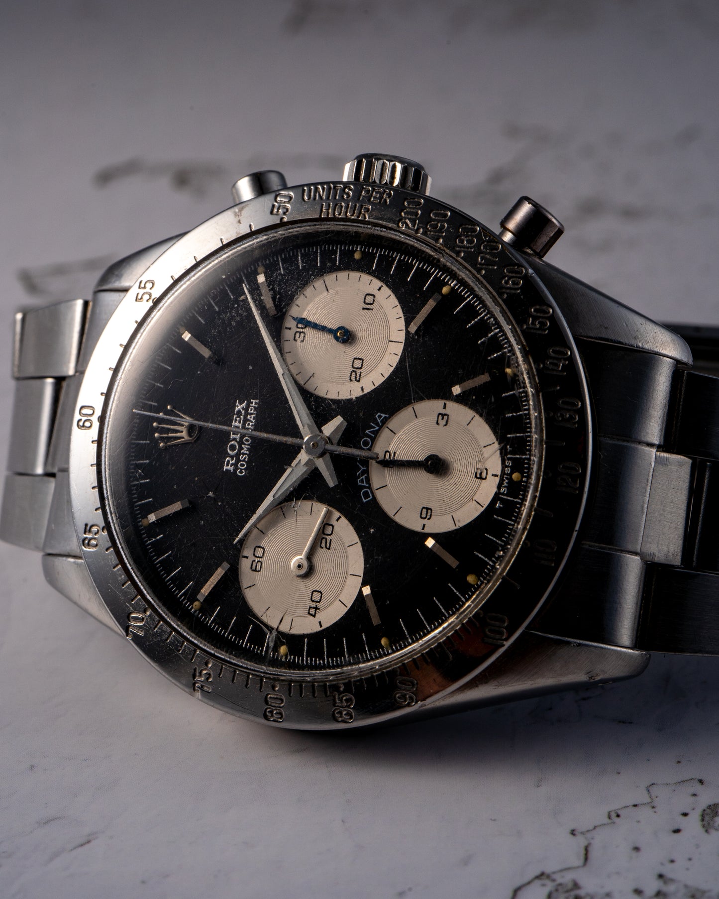 Rolex 6239 Daytona Stainless Steel Watch