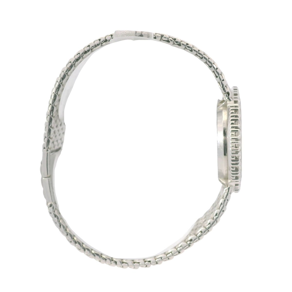 Piaget 18k White Gold Opal Pearl, Diamond Dial & Bezel Watch