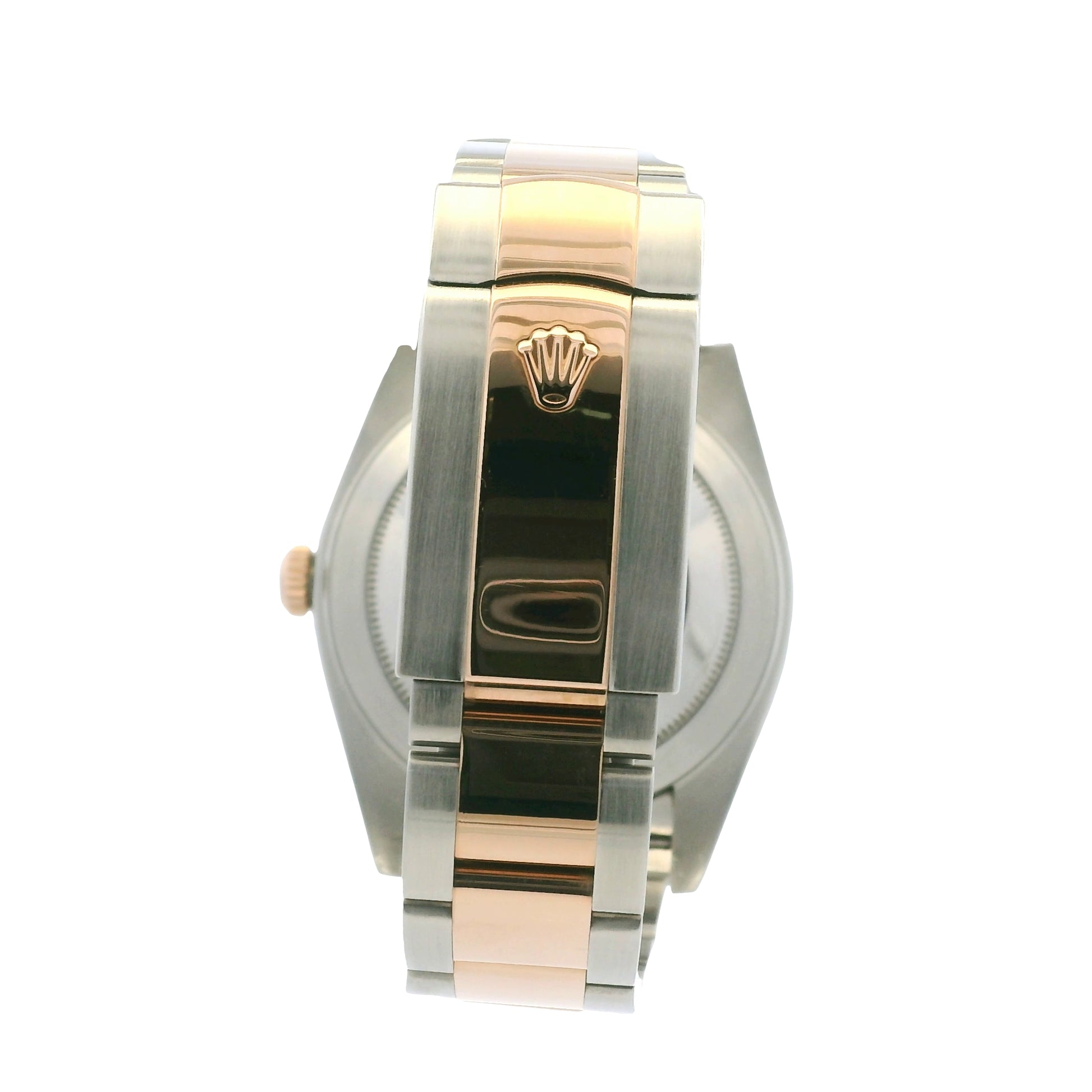 Rolex 126331 Datejust 18k Rose Gold & Stainless Steel Chocolate Diamond Bezel Watch