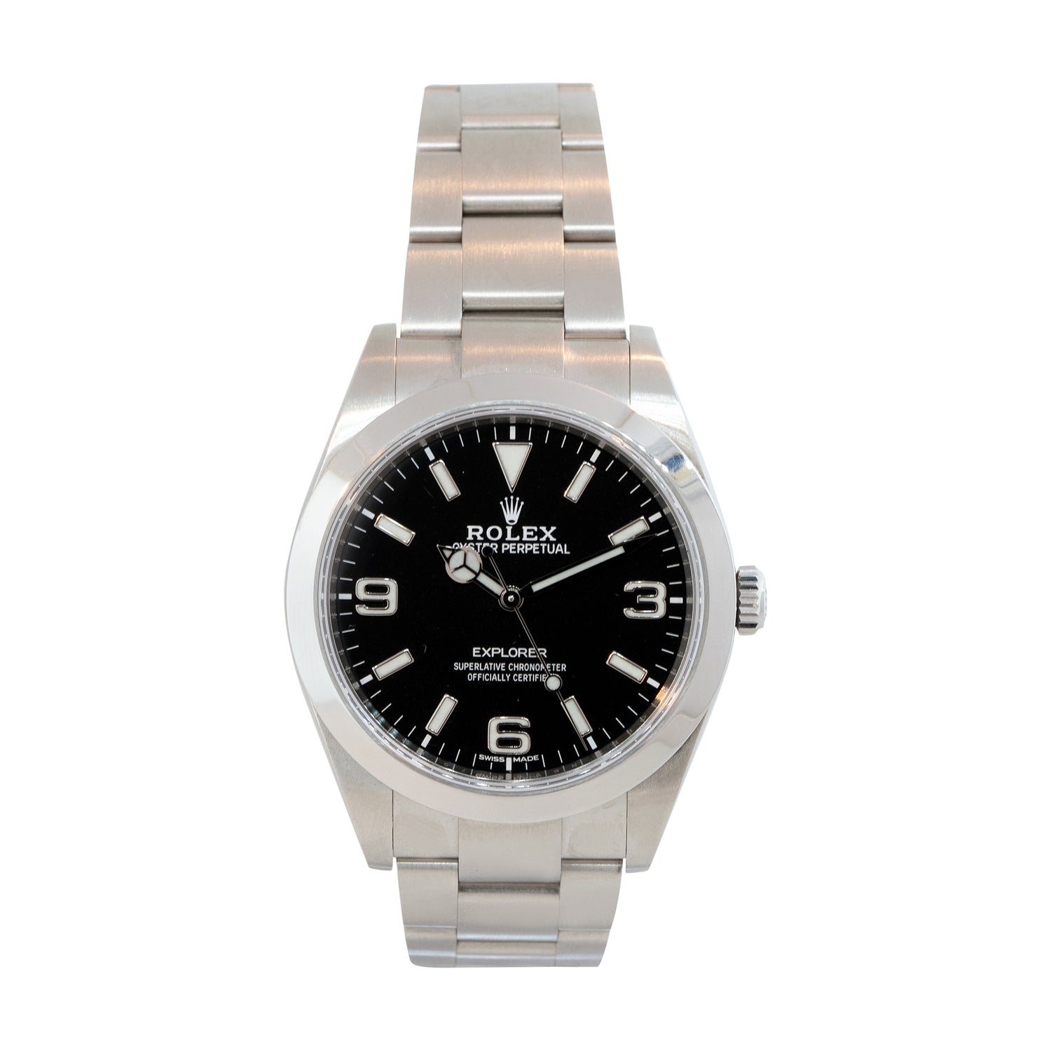 Rolex 214270 Oyster Perpetual Explorer I Stainless Steel Men's Watch