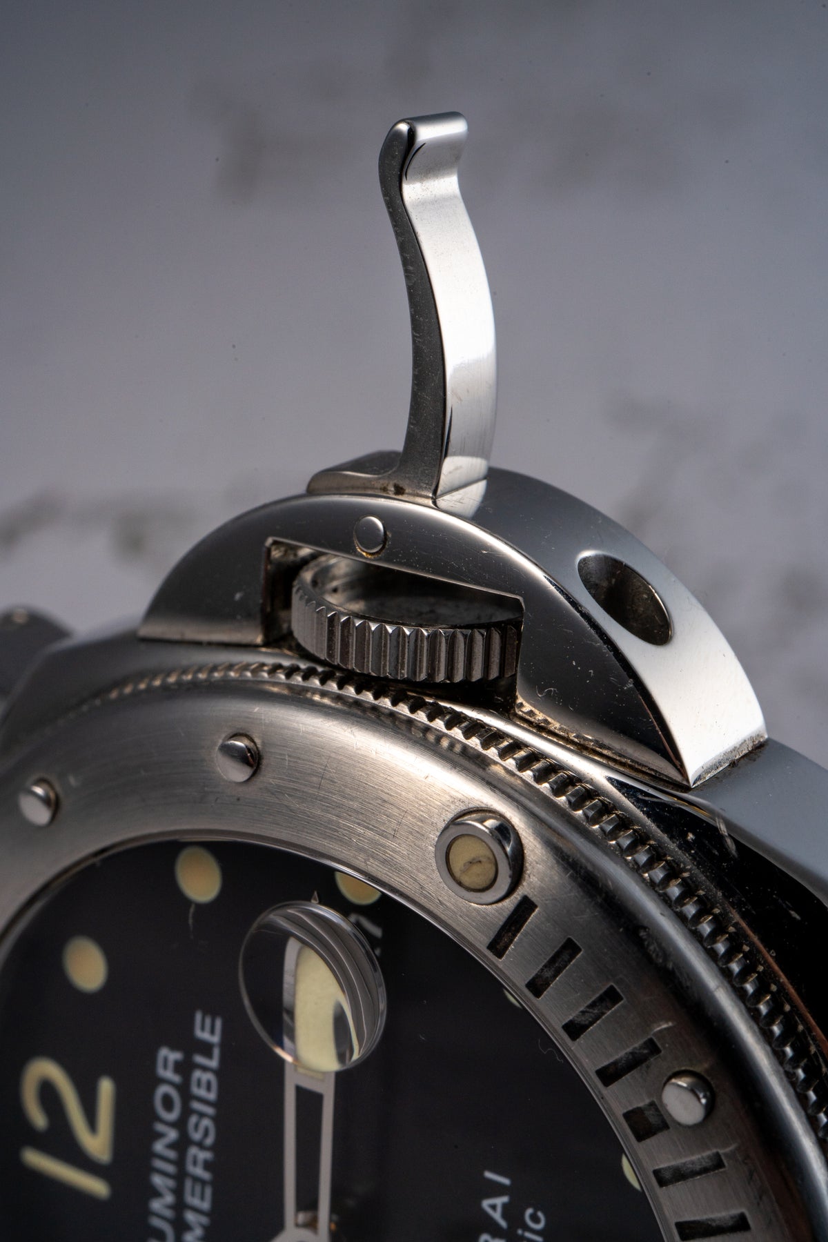 Panerai Luminor Submersible Stainless Steel Black Dial Watch