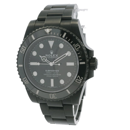 Rolex 114060 Submariner Stainless Steel Black Dial 40mm Watch
