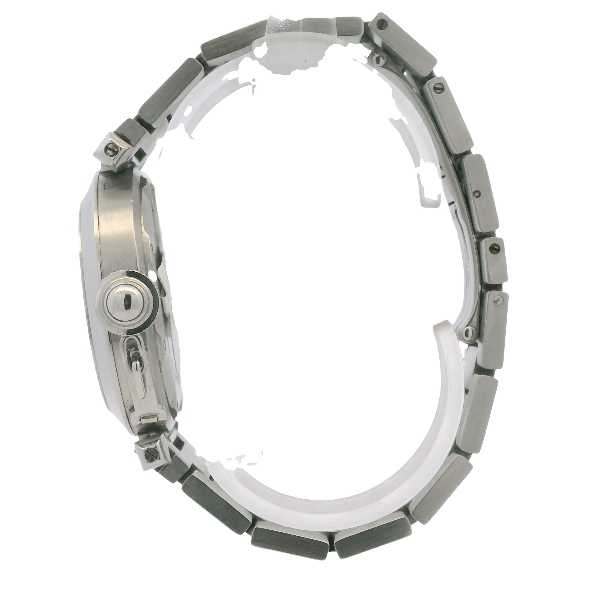 Cartier Pasha Stainless Steel Black Dial 35mm Watch