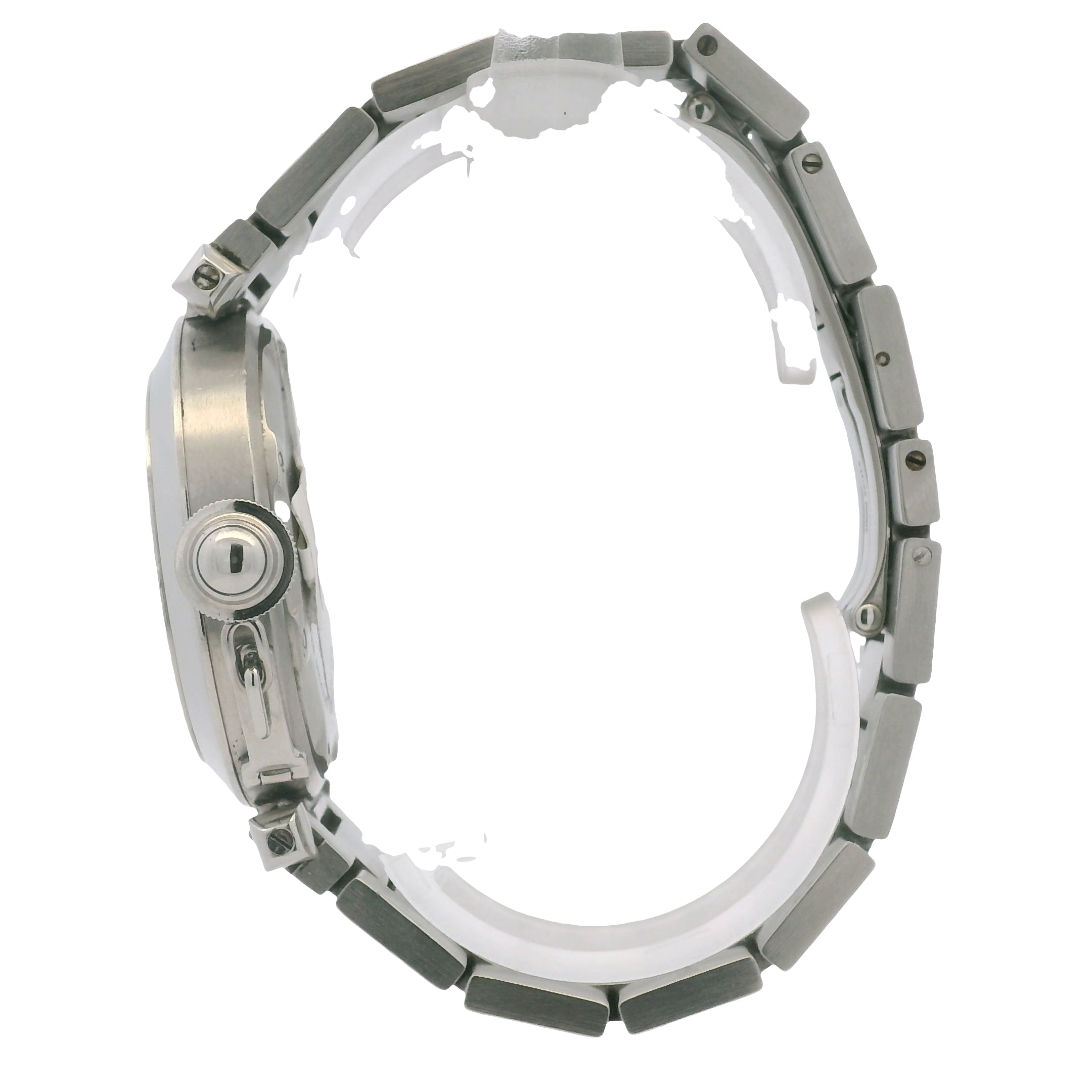 Cartier Pasha Stainless Steel Black Dial 35mm Watch