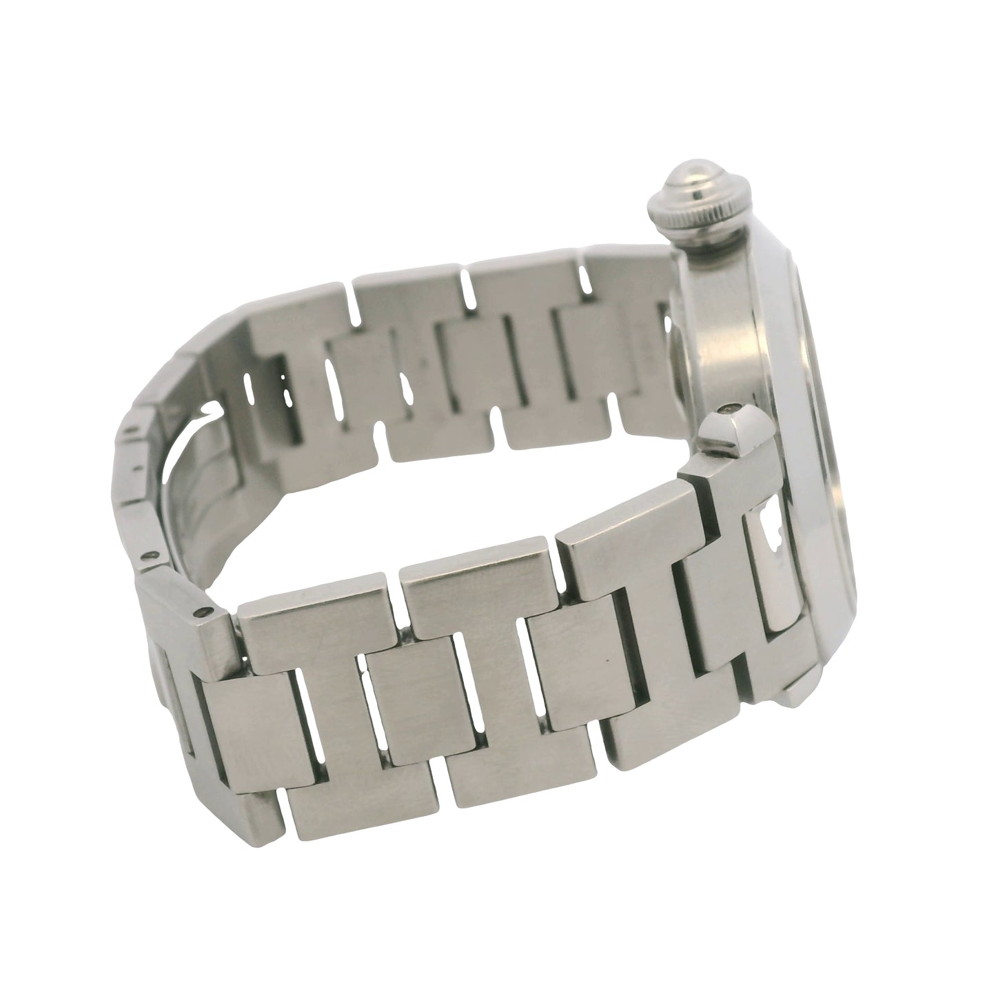 Cartier Pasha Stainless Steel Black Dial 35mm Watch