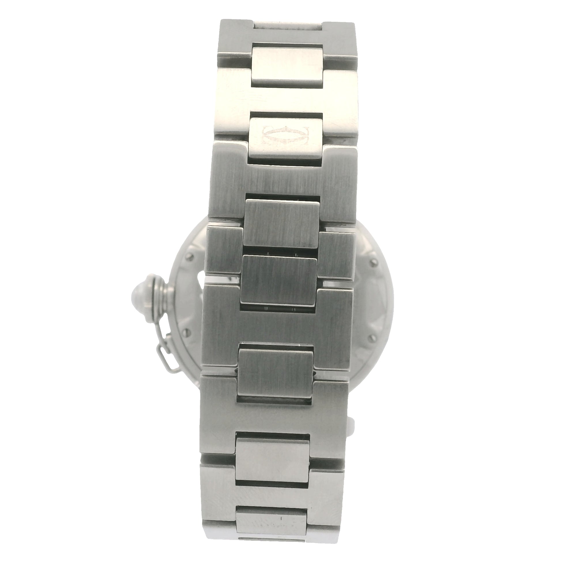 Cartier Pasha Stainless Steel Black Dial 35mm Watch