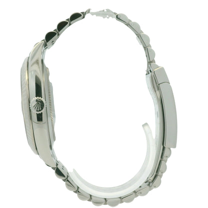 Rolex 126334 Datejust Stainless Steel Silver Stick Dial 41mm Watch