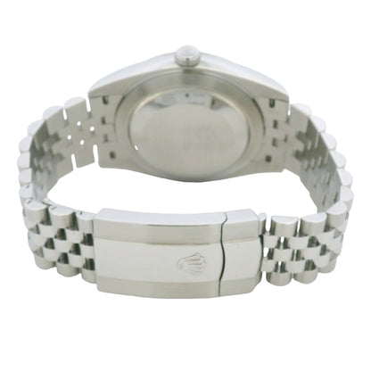 Rolex 126334 Datejust Stainless Steel Silver Stick Dial 41mm Watch