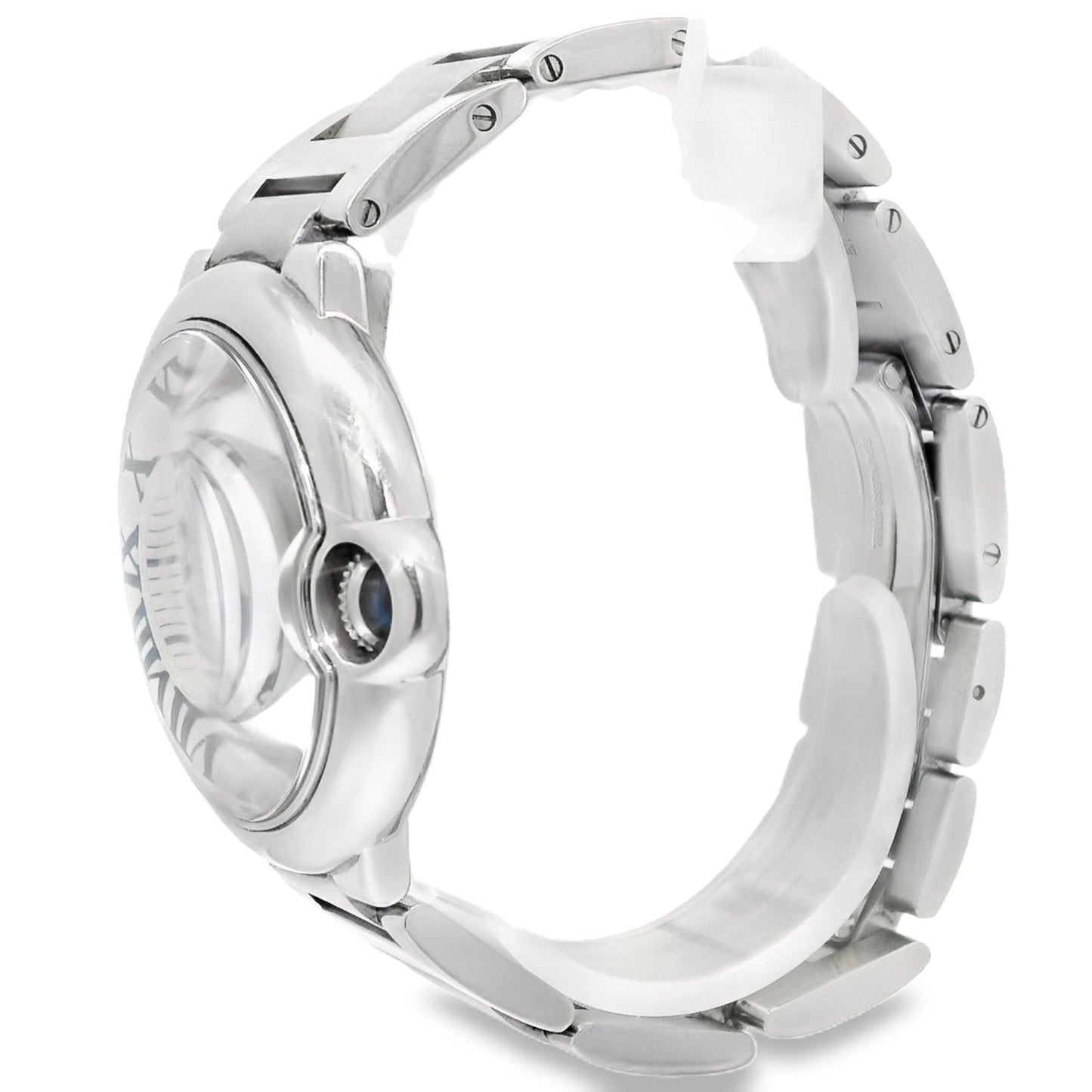 Cartier Ballon Bleu 36mm White Roman Dial Watch