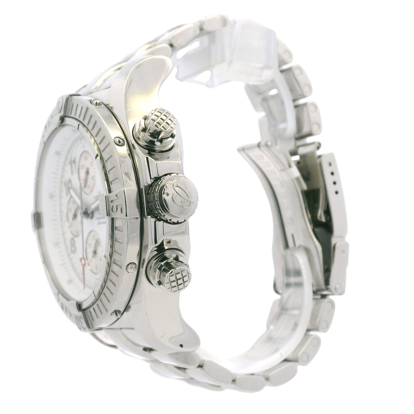 Breitling A13370 Super Avenger Chronometer Stainless Steel 48mm Watch