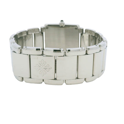 Patek Philippe 4910/10A Twenty-4 Stainless Steel Diamond Bezel Blue Diamond Dial Watch