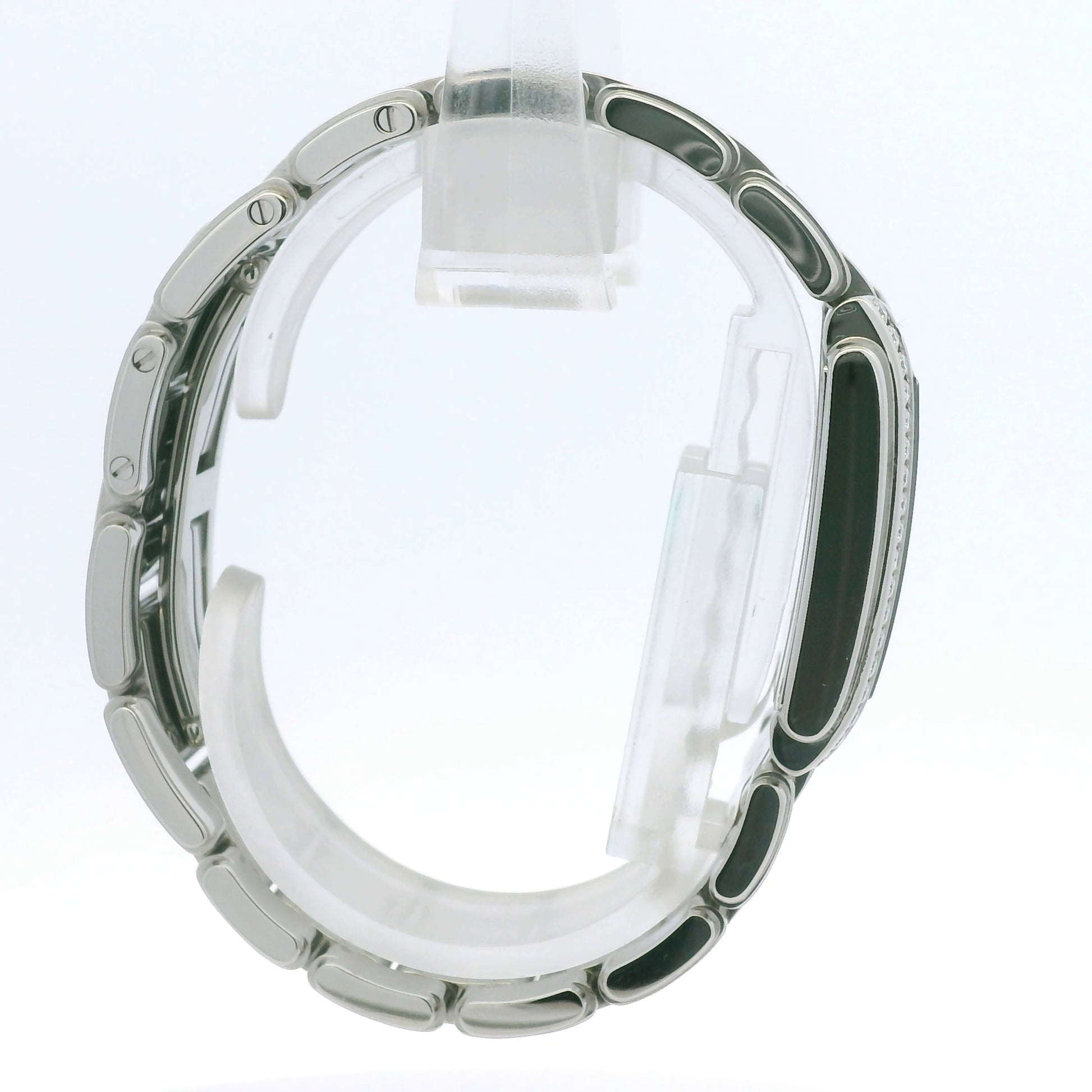 Patek Philippe 4910/010 Twenty-4 Stainless Steel Diamond Bezel White Diamond Dial Watch