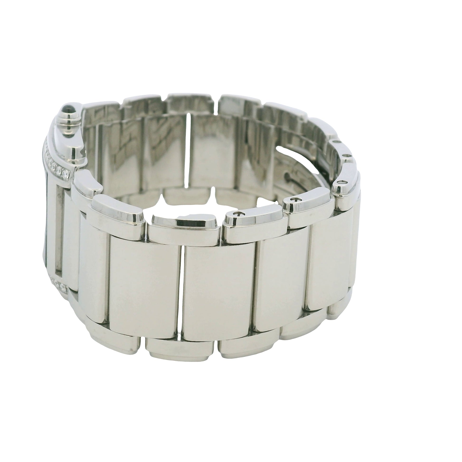 Patek Philippe 4910/010 Twenty-4 Stainless Steel Diamond Bezel White Diamond Dial Watch