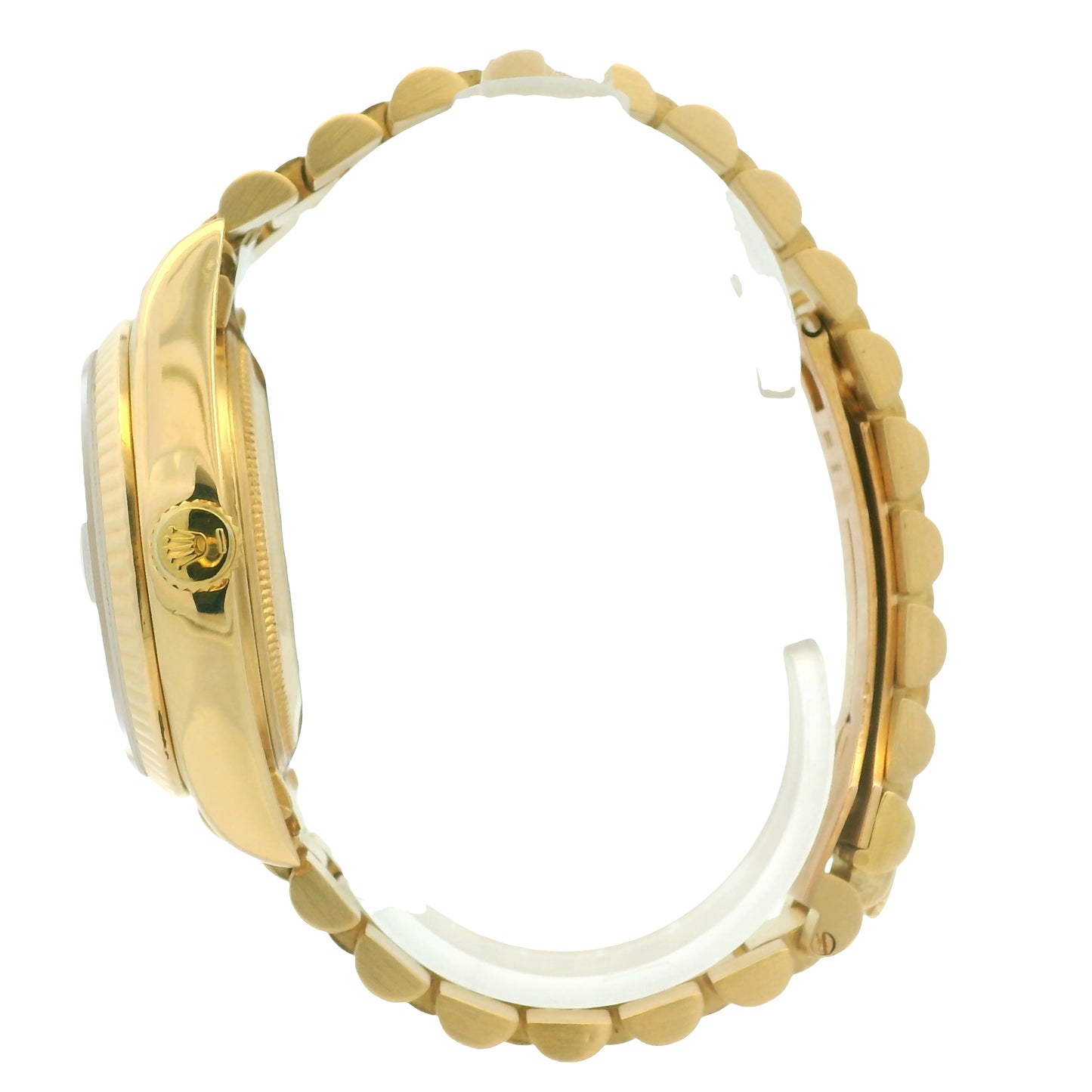 Rolex 18038 Day-Date 18k Yellow Gold Presidential White Dial 36mm Watch