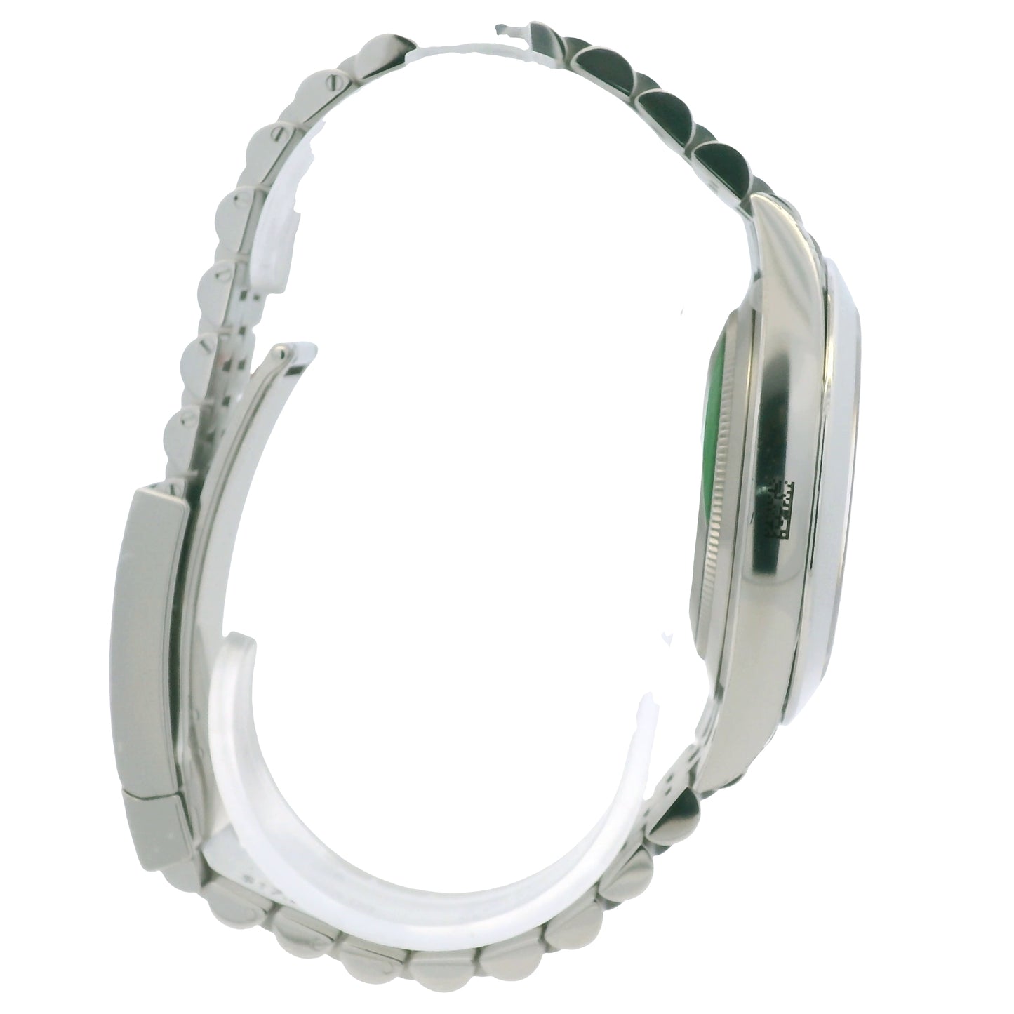 Rolex 126300 Datejust Stainless Steel Mint Green Stick Dial 41mm Watch