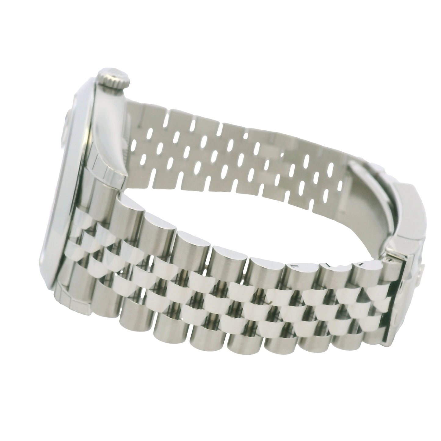 Rolex 126300 Datejust Stainless Steel Mint Green Stick Dial 41mm Watch