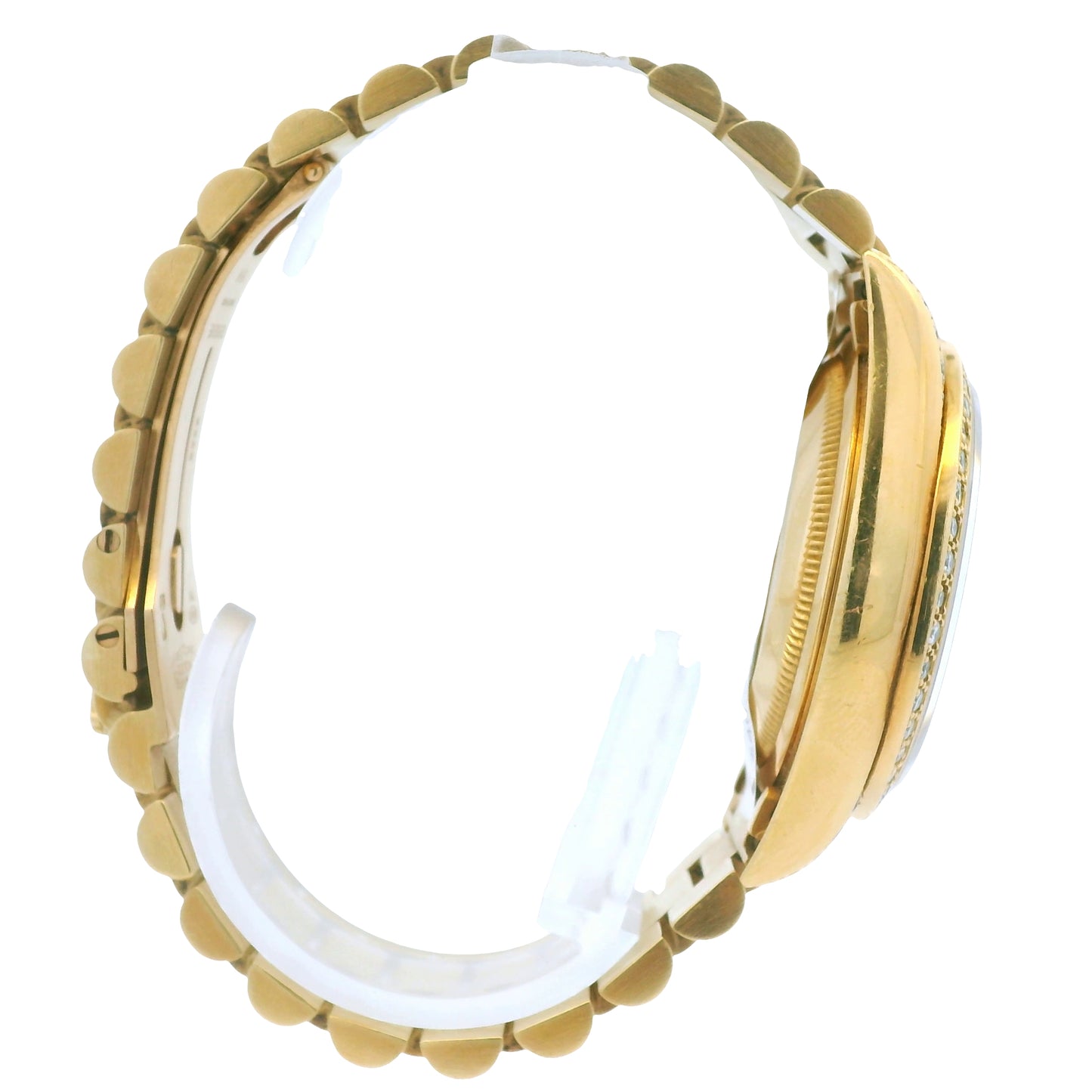 Rolex 18388 Day-Date 18k Yellow Gold Presidential Diamond Bezel 36mm Watch