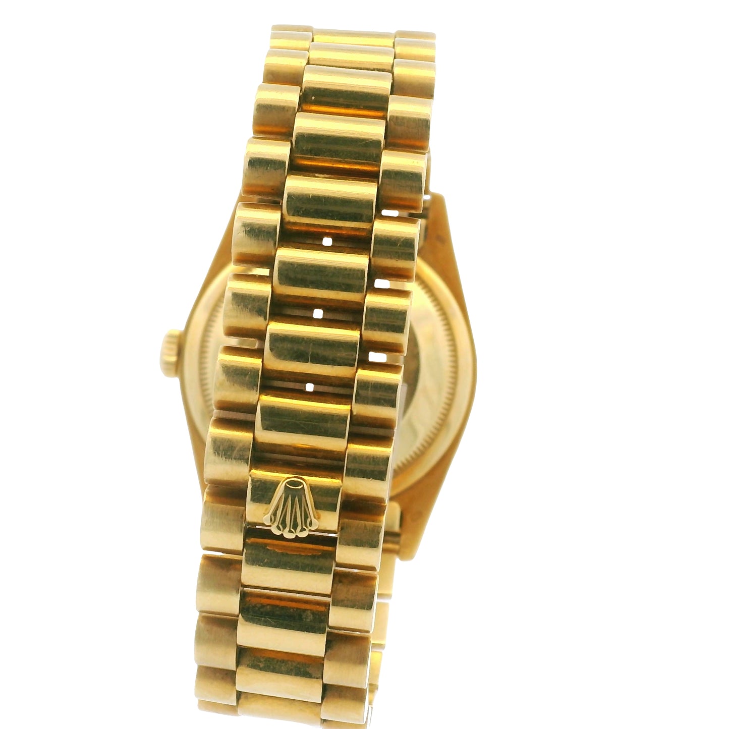 Rolex 18388 Day-Date 18k Yellow Gold Presidential Diamond Bezel 36mm Watch