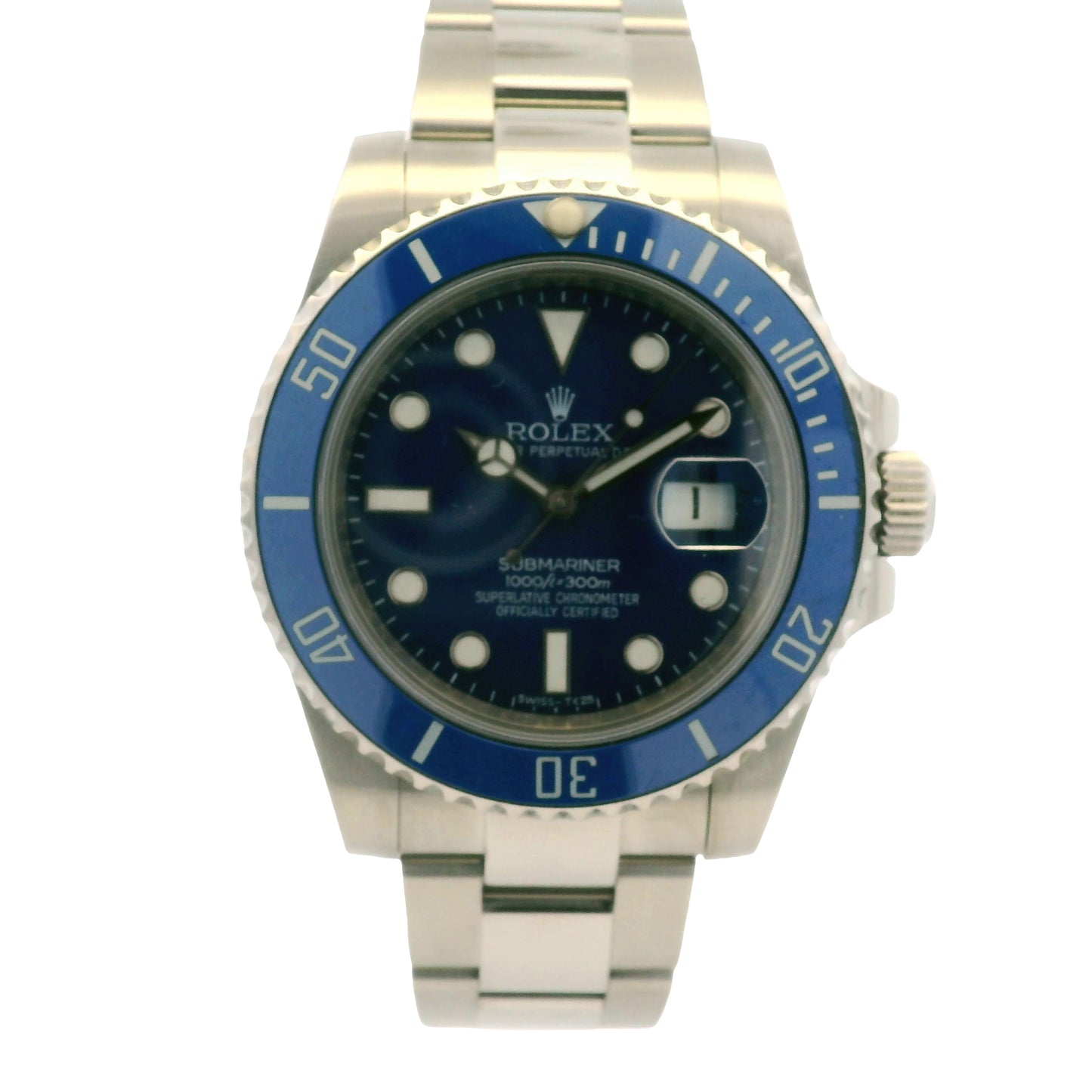 Rolex 116610LN Submariner Blue Dial Stainless Steel Watch