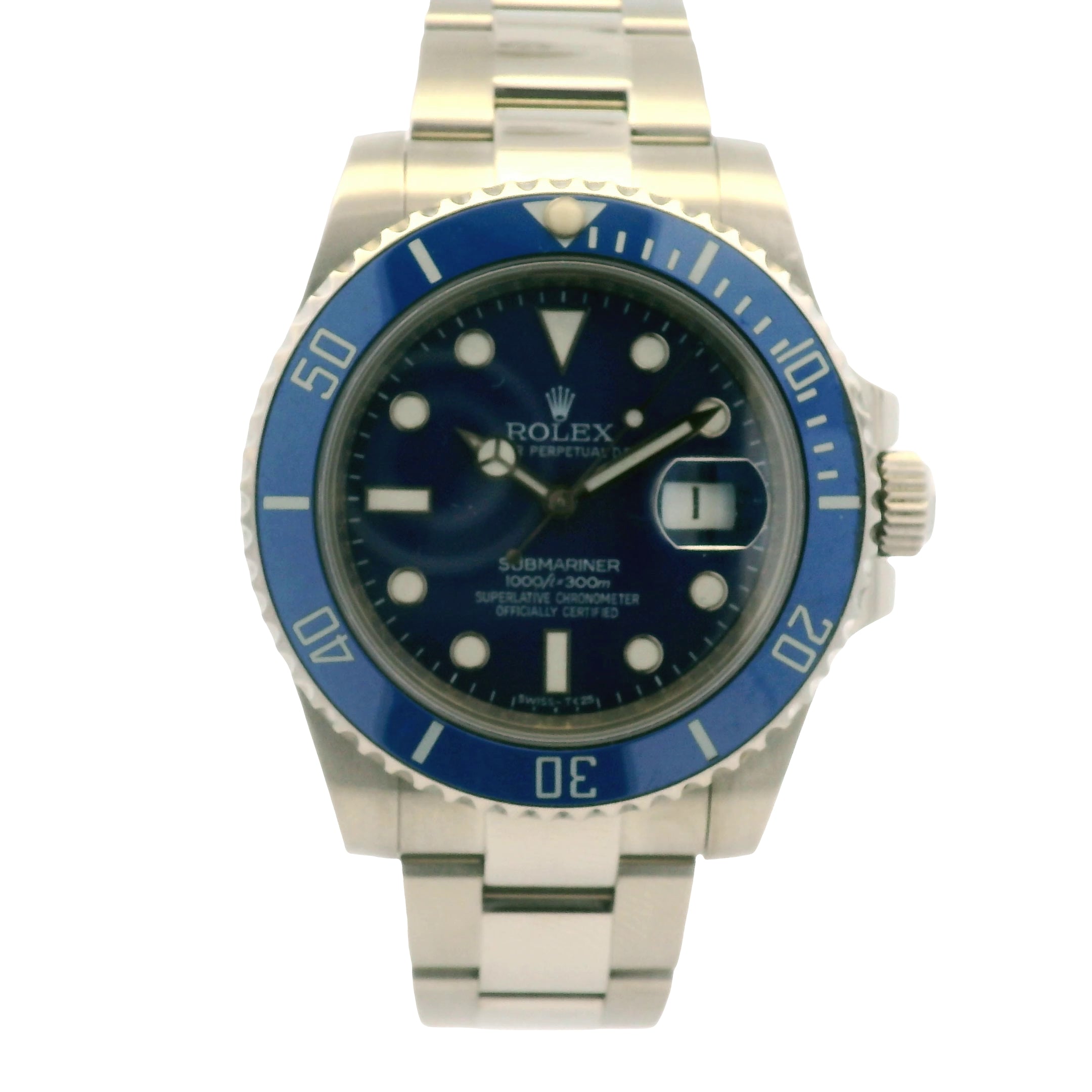 Rolex 116610LN Submariner Blue Dial Stainless Steel Watch