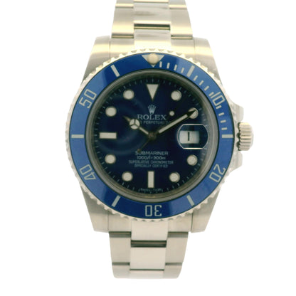 Rolex 116610LN Submariner Blue Dial Stainless Steel Watch