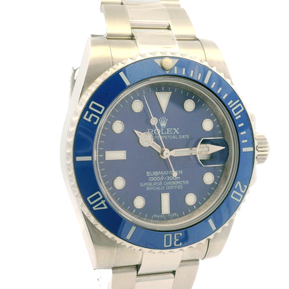 Rolex 116610LN Submariner Blue Dial Stainless Steel Watch