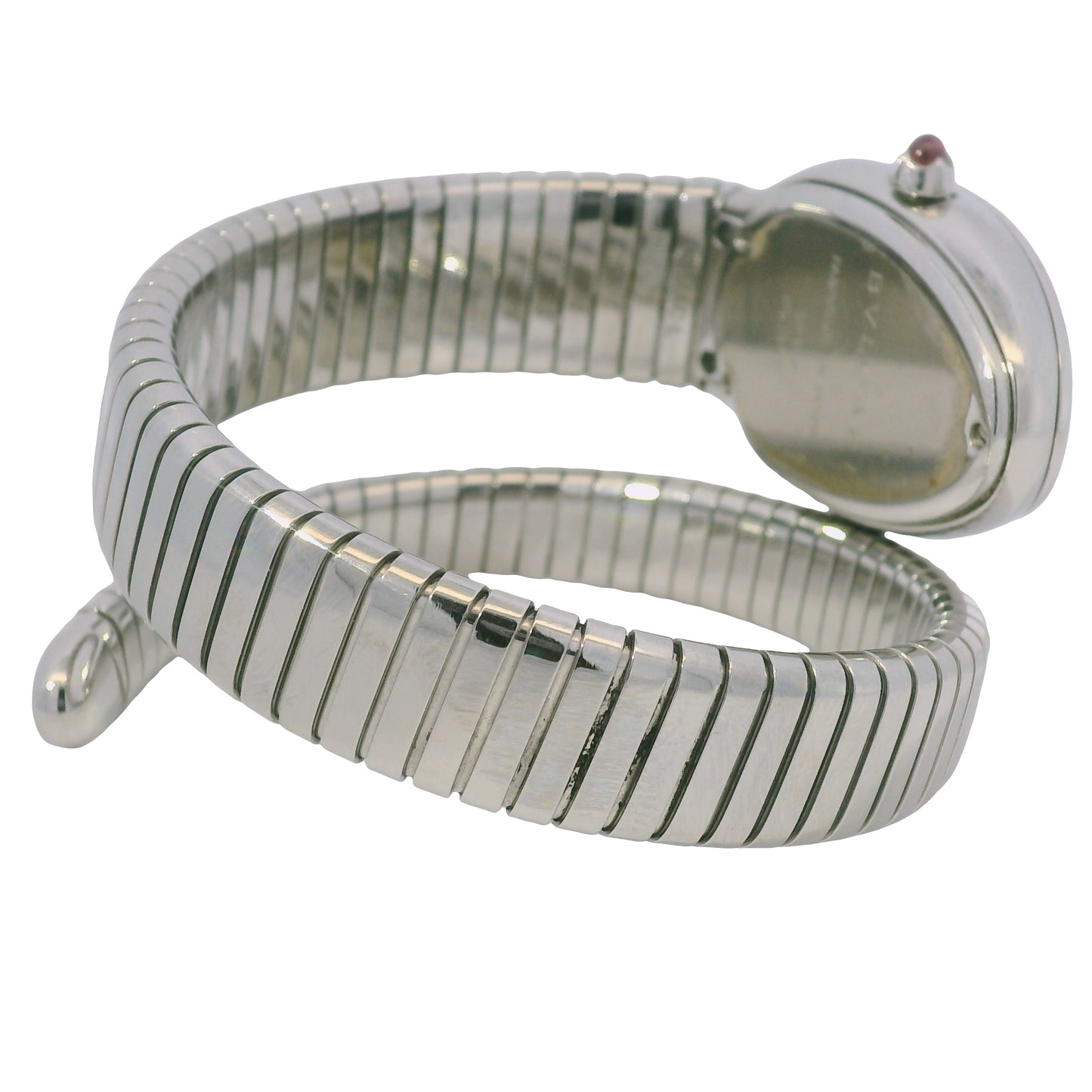 Bvlgari Serpenti 102440 Stainless Steel Diamond Dial & Bezel Women's Watch
