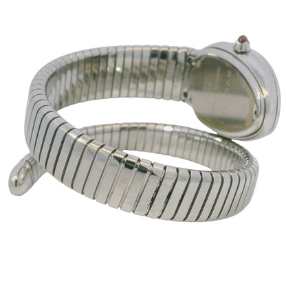 Bvlgari Serpenti 102440 Stainless Steel Diamond Dial & Bezel Women's Watch