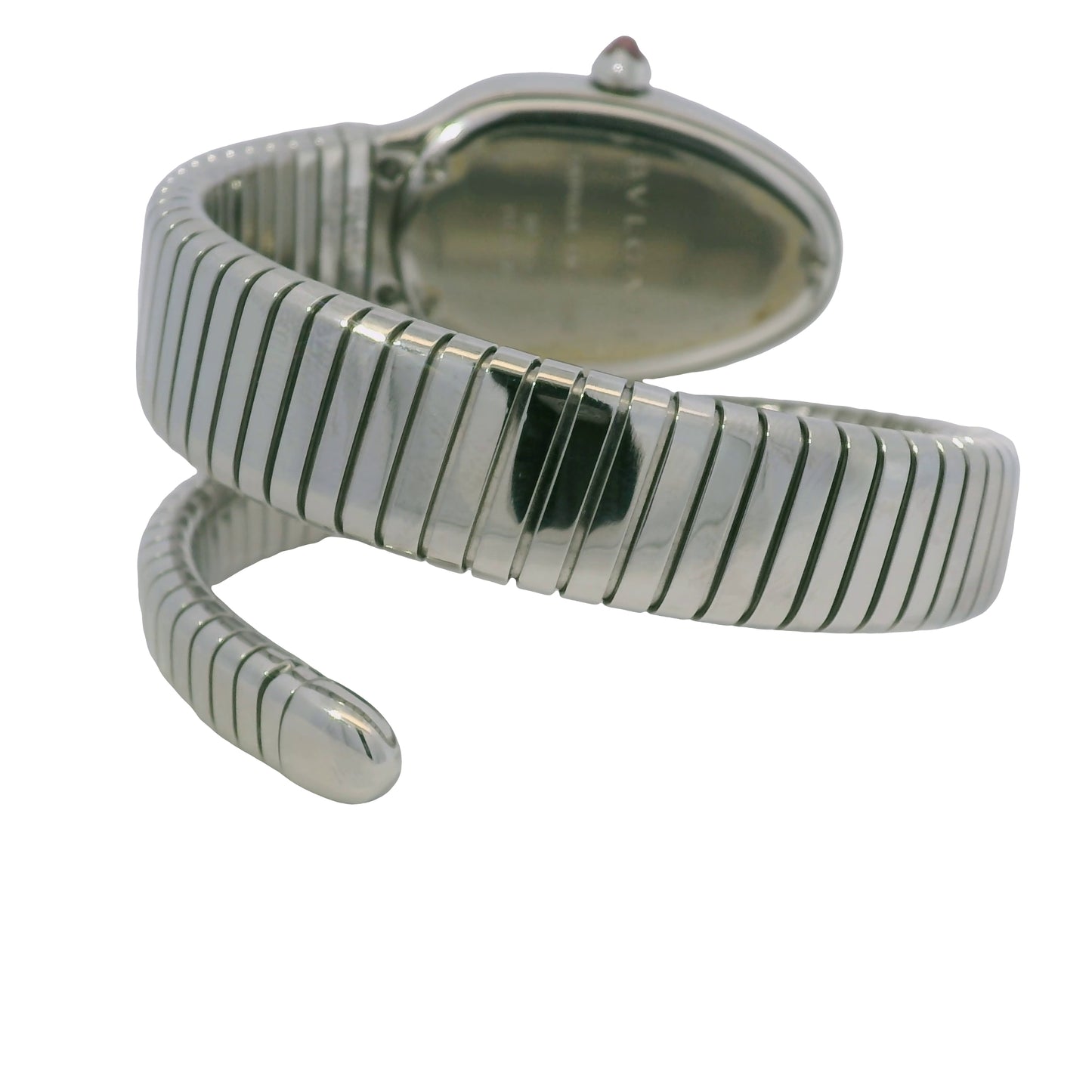 Bvlgari Serpenti 102440 Stainless Steel Diamond Dial & Bezel Women's Watch