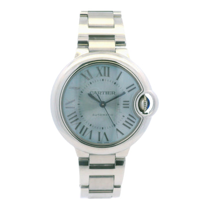Cartier Ballon Bleu 33mm Stainless Steel Blue Dial Watch