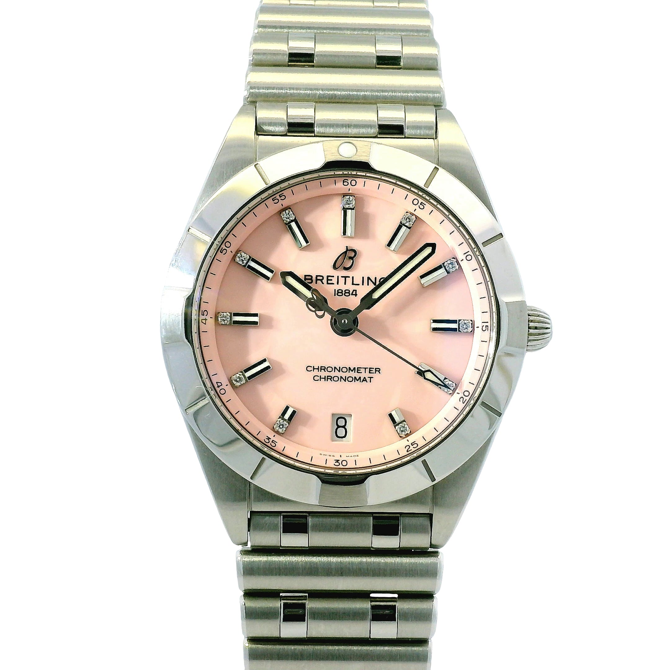Breitling A77310 Chornomat Stainless Steel 32mm Women's Watch