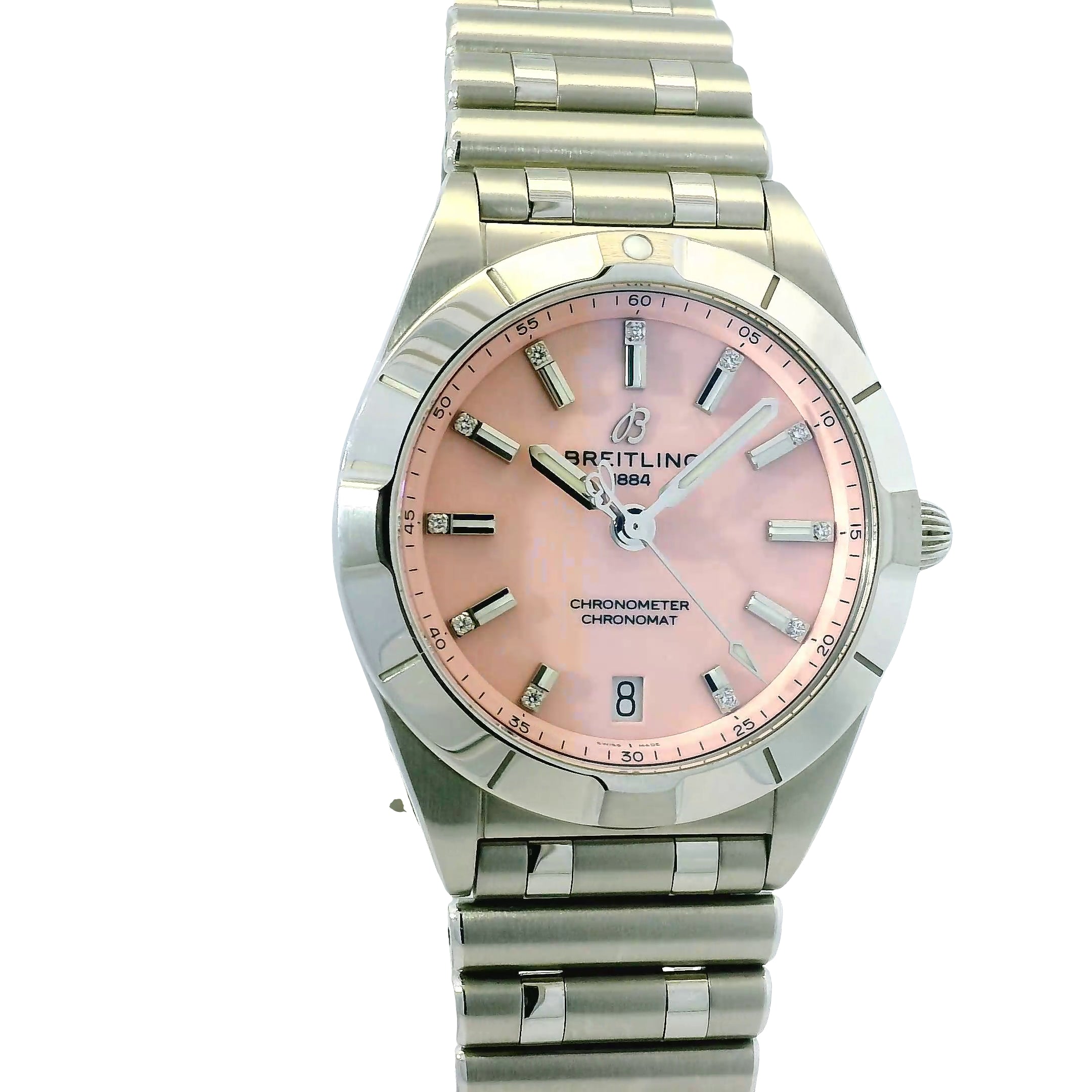 Breitling A77310 Chornomat Stainless Steel 32mm Women's Watch