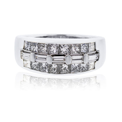 18k White Gold 2ctw Diamond Ring