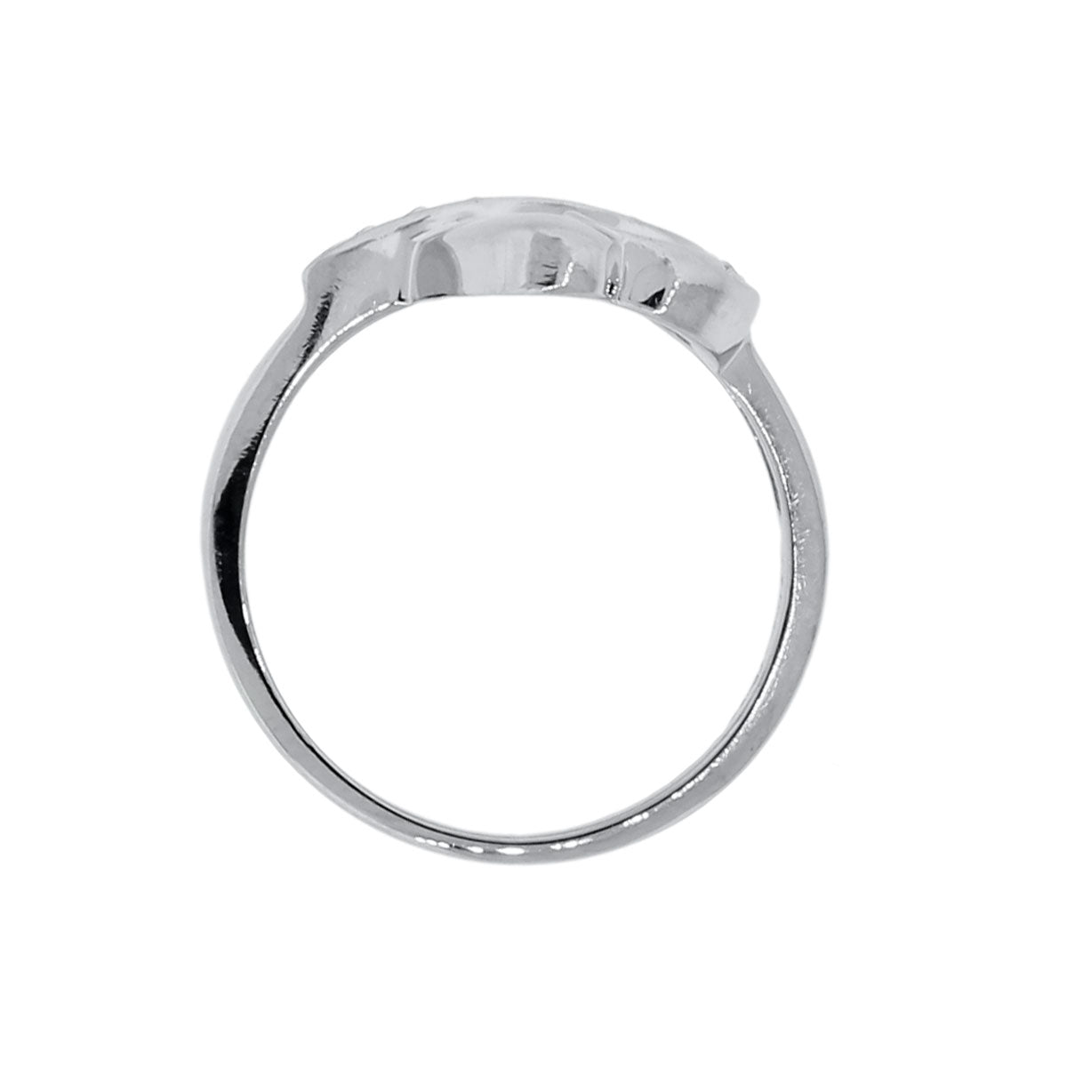 Tiffany & Co. Paloma Picasso White Gold Diamond Loving Heart Ring