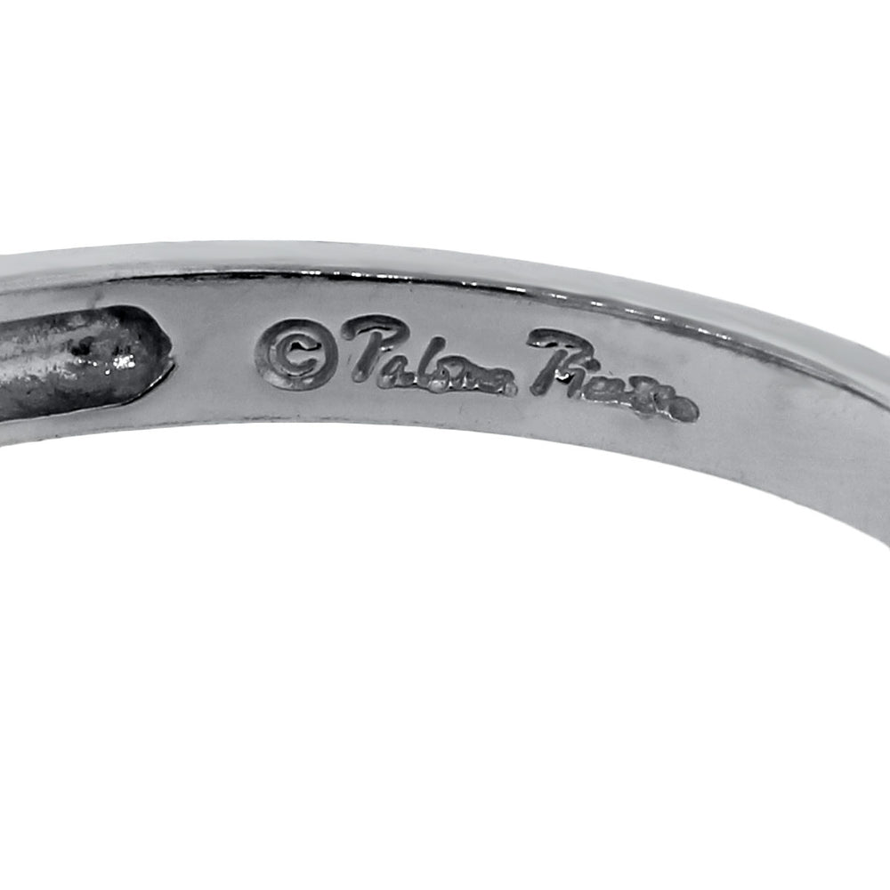 Tiffany & Co. Paloma Picasso White Gold Diamond Loving Heart Ring