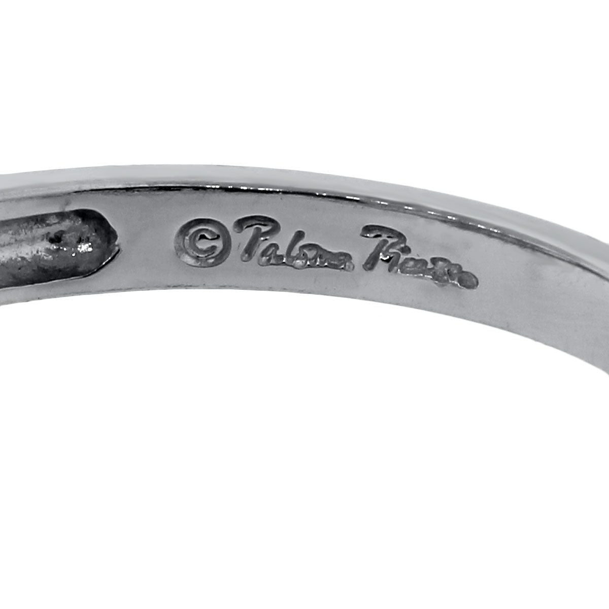 Tiffany & Co. Paloma Picasso White Gold Diamond Loving Heart Ring