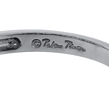 Tiffany & Co. Paloma Picasso White Gold Diamond Loving Heart Ring