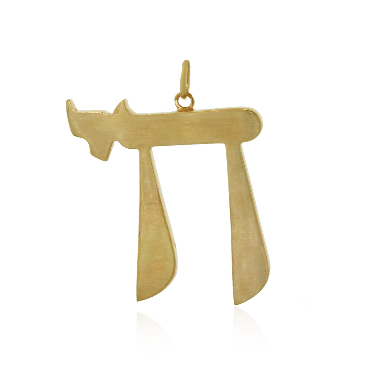 18k Yellow Gold Chai Pendant