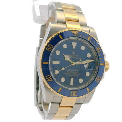 Rolex 116613LB Submariner 18K Yellow Gold& Stainless Steel 40 MM Watch