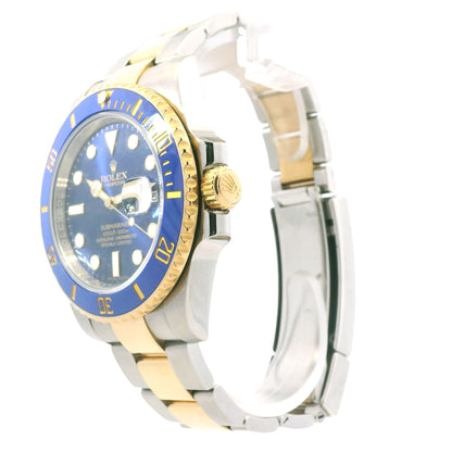 Rolex 116613LB Submariner 18K Yellow Gold & Stainless Steel 40mm Watch
