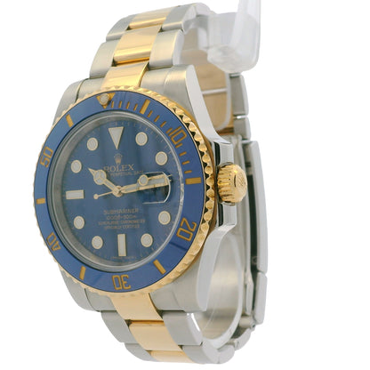 Rolex 116613LB Submariner 18K Yellow Gold& Stainless Steel 40 MM Watch